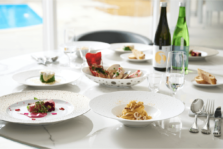 PRIVATE DINING 一晩一客、銘酒と料理が響き合う「旅の晩餐」